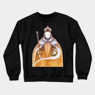 Queen Elizabeth I - historical illustration Crewneck Sweatshirt